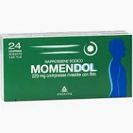 MOMENDOL Naprossene Sodico 24 Compresse Rivestite Con Film 220 mg