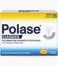 POLASE Classico Potassio e Magnesio Arancia 36 Bustine Integratore Alimentare